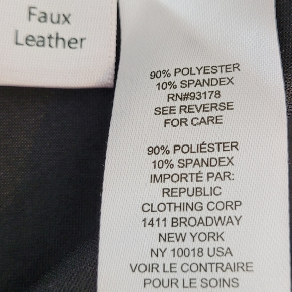 Tahari Black Faux Suede Open Front Duster Jacket - Sz XS - Picture 14 of 15